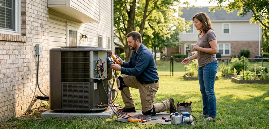 HVAC Replacement in Elizabethport