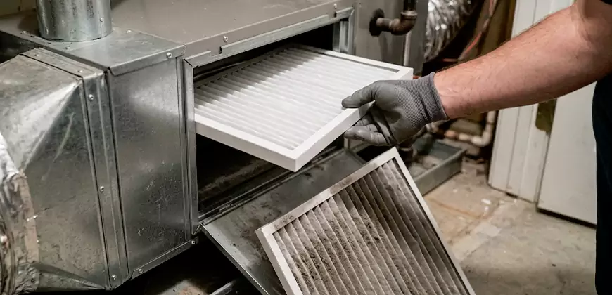 Window and Split Unit Filter Cleaning in Elizabethport
