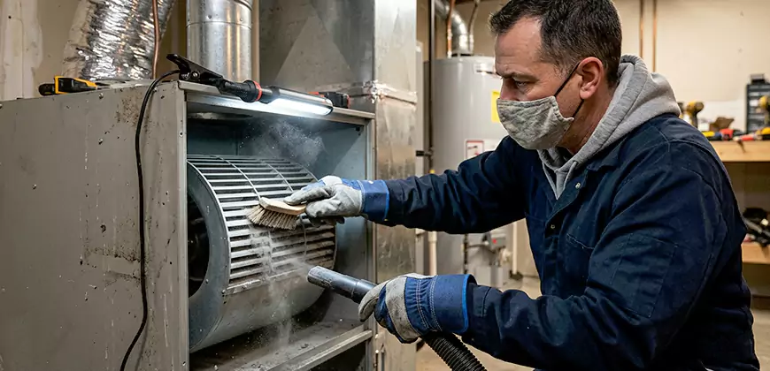 Commercial Vent Decontamination in Elizabethport