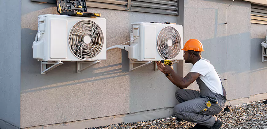 Central AC Outdoor Unit Cleaning in Elizabethport