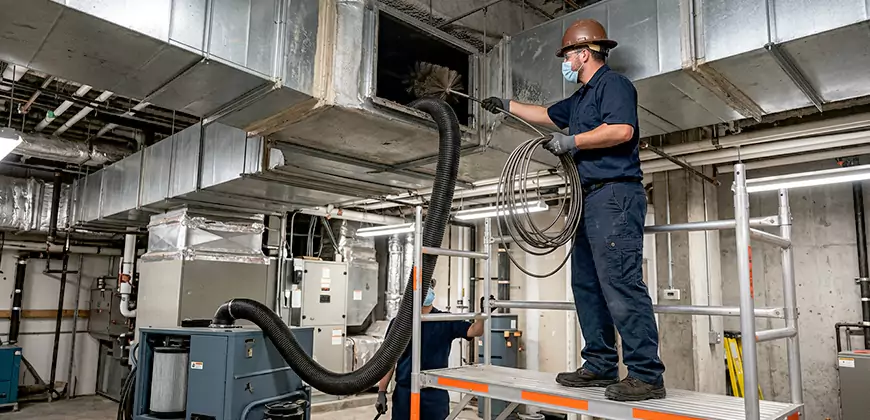 Commercial Ventilation System Cleaning in Elizabethport