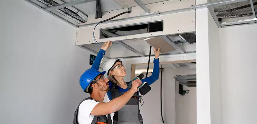 Duct Insulation and Condensation Repair in Elizabethport