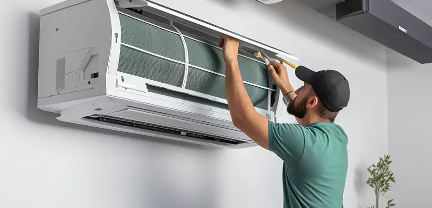 Bathroom and Small Space Ductless Installation in Elizabethport