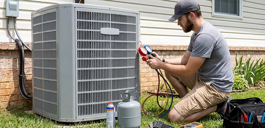 Emergency Air Conditioning Retrofit in Elizabethport