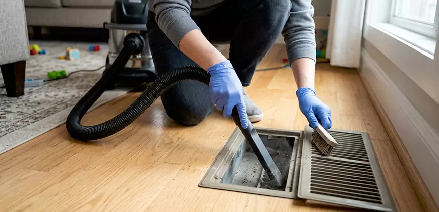 Ducted Heating Filter Cleaning in Elizabethport