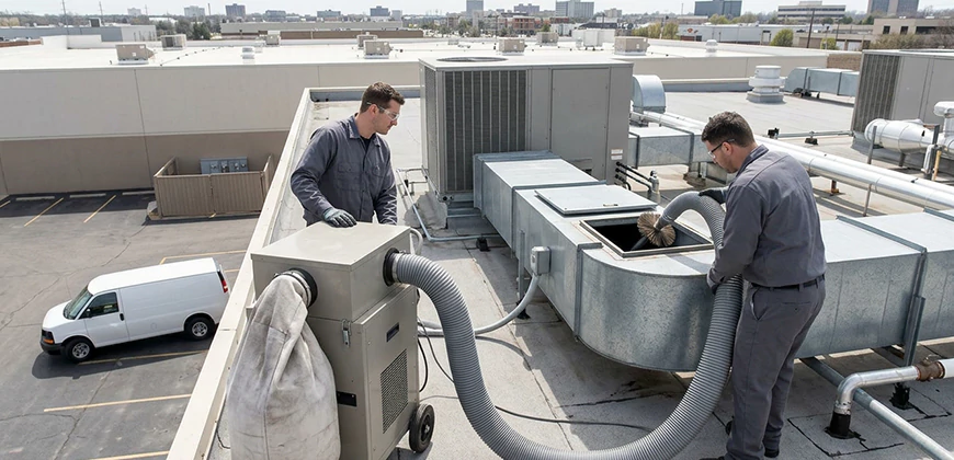 Commercial and Industrial Duct Cleaning in Elizabethport